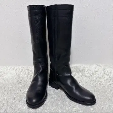 파비오 루스코니 36 크림슨 엔지니어 머그잔 롱 부츠 가죽 천연 가죽