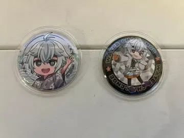 워터 챌린지 미스터 긴상 캔 배지 2개