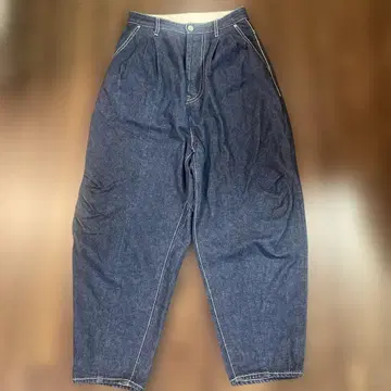 미나 페르호넨 턱 테이퍼드 데님 36