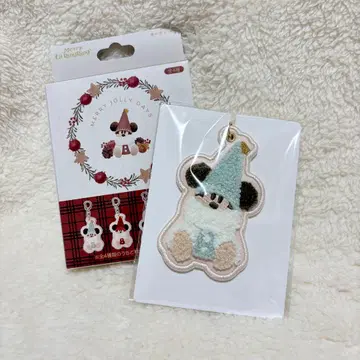 도쿄 디즈니 리조트 크리스마스 리루린린 2025 키체인 (스카이블루)