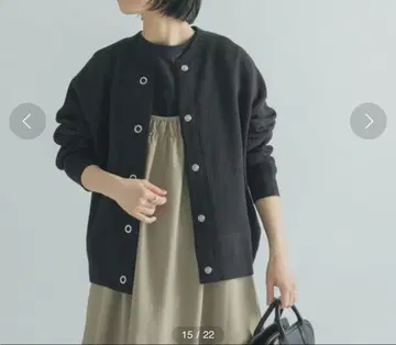 FORK&SPOON 라겟 리브 가디건