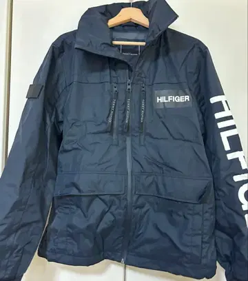 타미힐피거 나일론 자켓 네이비