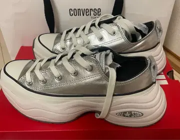 신상 컨버스 통굽 스니커즈 올스타 R 미사용 새상품 상자, 주머니 포함