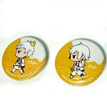 블랙 집사 팬텀 카페 캔뱃지 찰스 그레이 필립스 2점 세트