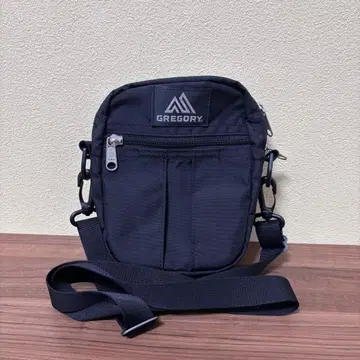 GREGORY 블랙 숄더백