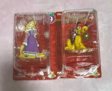 크리스마스 오너먼트 디즈니 해피 복권 라푼젤 플루토