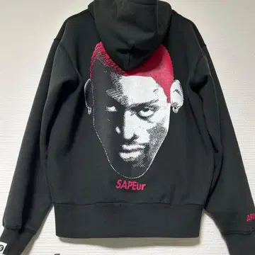 SAPEUR 후드티 S 사이즈 블랙 사풀