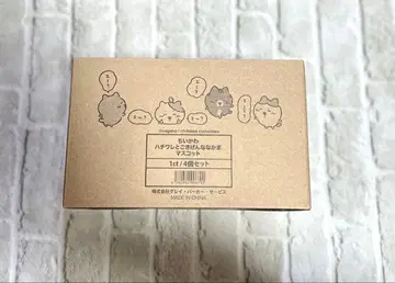 치이카와 하치와레와 기분 좋은 동료 마스코트 4개 세트 미개봉
