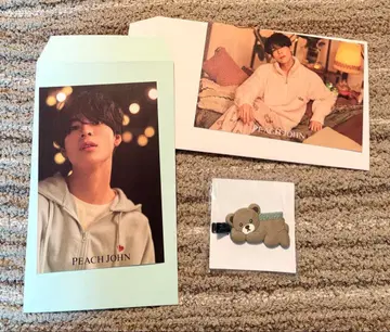 피치 존 마츠시마 소 엽서 2종 & 헤어 클립 세트