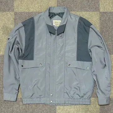 CREALY 자켓 스윙탑 블루종 긴팔 남성용 L 사이즈