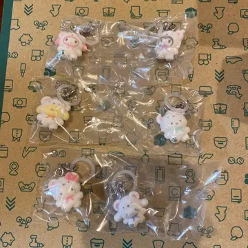 산리오 메지루시 액세서리 포근포근 스노우