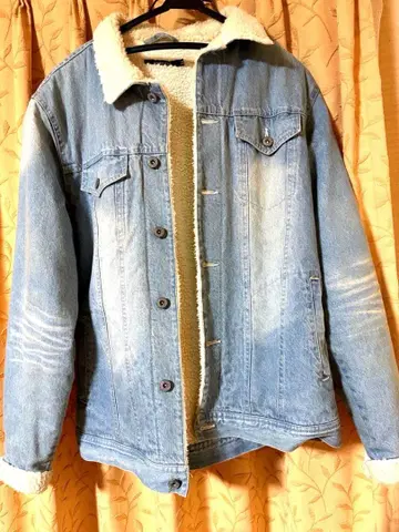 anchor craft 보아 옷깃 데님 자켓 XL