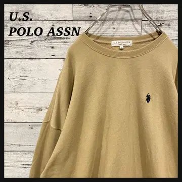 66 [레어] 유에스플로어슨 자수 로고 원 포인트 맨투맨 인기 고품질