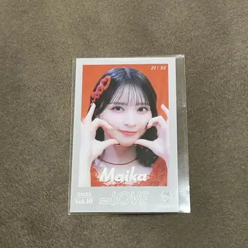 =LOVE 사사키 마이카 미니 포토 카드 특별한 부탁