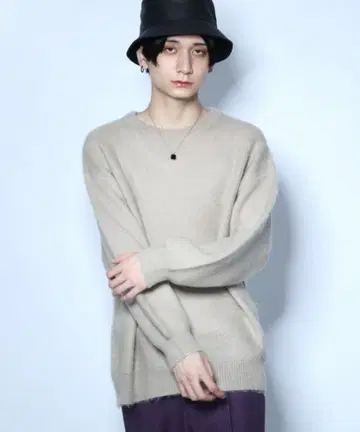 [ 새상품급 ] HARE 모헤어 니트 풀오버 오버 사이즈