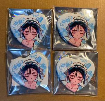 에이리언 스테이지 애니메이트 카페 하트 캔뱃지 스아