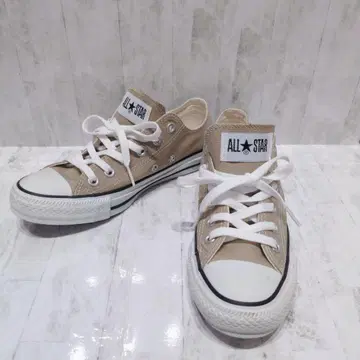 인기 CONVERSE ALL STAR 베이지 스니커즈 23.5cm