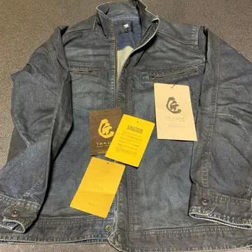 TAKUMI 데님 자켓 장인 골드