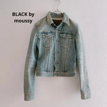 BLACK by moussy 데님 자켓 G
