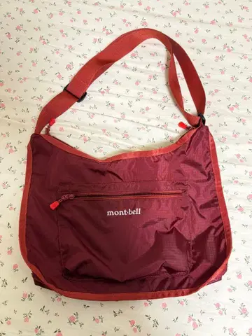 montbell 숄더백 메신저 백 빨간색