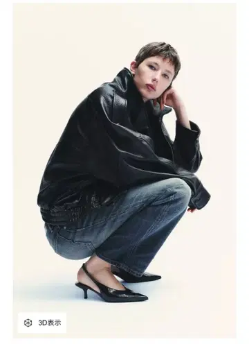 미사용 새상품 ZARA 슬링백 힐 신발