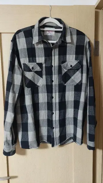 ANVEX USA 2XL 체크 무늬 긴팔 셔츠