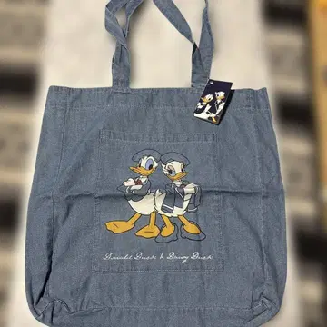 디즈니 스토어 토트백 도날드 데이지