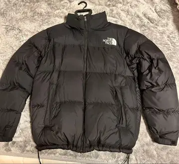 THE NORTH FACE 블랙 눕시 다운 자켓 XXL