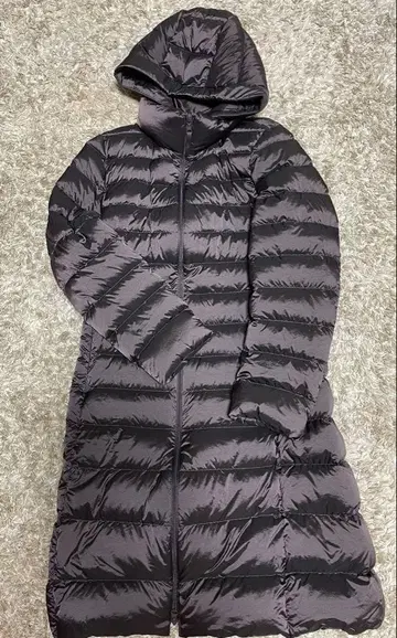 유니클로 울트라 라이트 다운 코트 브라운