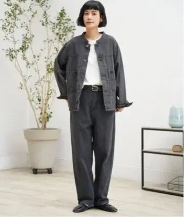 LBC 데님 셋업 블랙