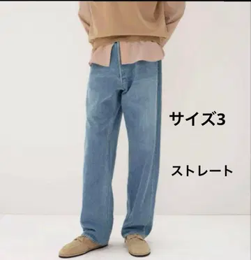 2024ssAURALEE SELVEDGE FADED LIGHT DENIM