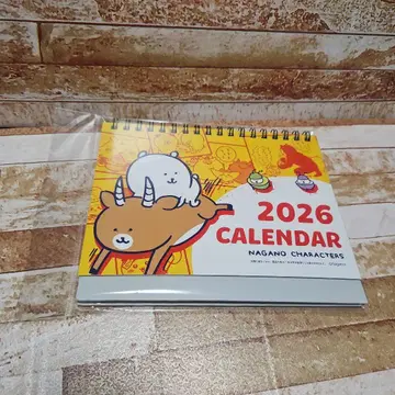 나가노 마켓 나가노 캐릭터 탁상 달력 2026