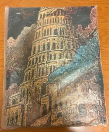 미세스 바벨탑 구김 멀티 크로스