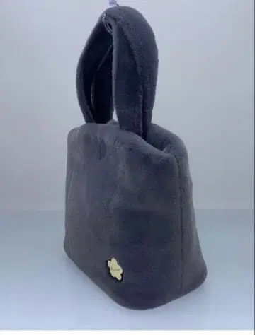 MARY QUANT 인조 모피 핸드백