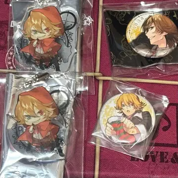 여왕벌의 왕방 홍옥 캔뱃지 키링