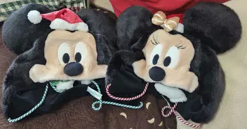 디즈니 크리스마스 팬캡 미키 미니