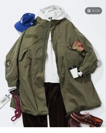 빅 실루엣 M-65 라이너 세트 모즈 코트