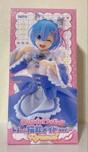 리제로 Coreful 피규어 렘 고양이 귀 메이드ver.