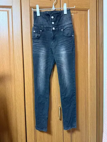 ENVYM 하이웨스트 데님 팬츠