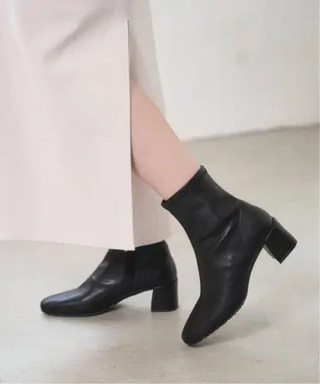 5cm 스퀘어 핏 숏부츠