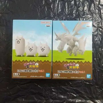 냥코 대전쟁 침략 피규어 vol.1 네코무트 고양이 탱크고양이 세트