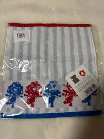 새상품 미야쿠미야쿠 타월 EXPO 2025 오사카 만국박람회 캐릭터 타월