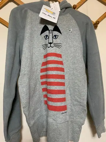 리사 라슨 마이키 보아 후드티 M 유니클로 그레이 새상품 택 포함