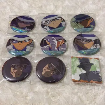 명탐정 코난 코난 플라자 코난랜드 괴도 키드 캔뱃지 묶음 판매