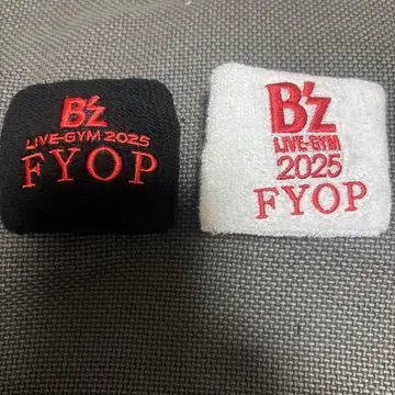 B'z LIVE GYM 2025 FYOP 가챠 리스트 밴드 2개 세트