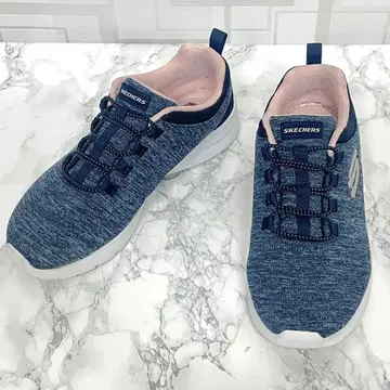 SKECHERS 스케쳐스 메모리폼 블루 x 핑크 23cm