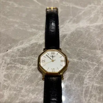 지방시 손목시계 천연 가죽 옥타곤