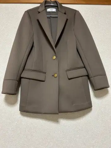 NORD CADRE 브라운 테일러드 자켓