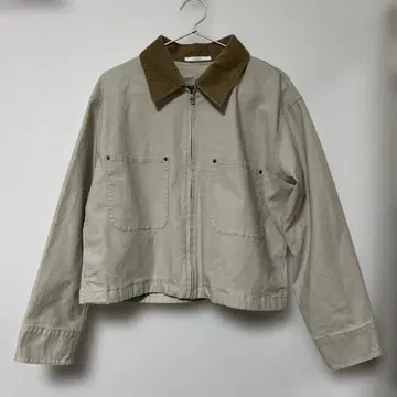 유니클로 집업 숏 자켓