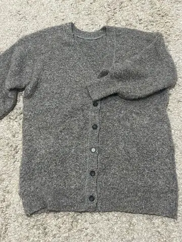 [ 로리즈팜 ] 그레이 가디건 긴팔